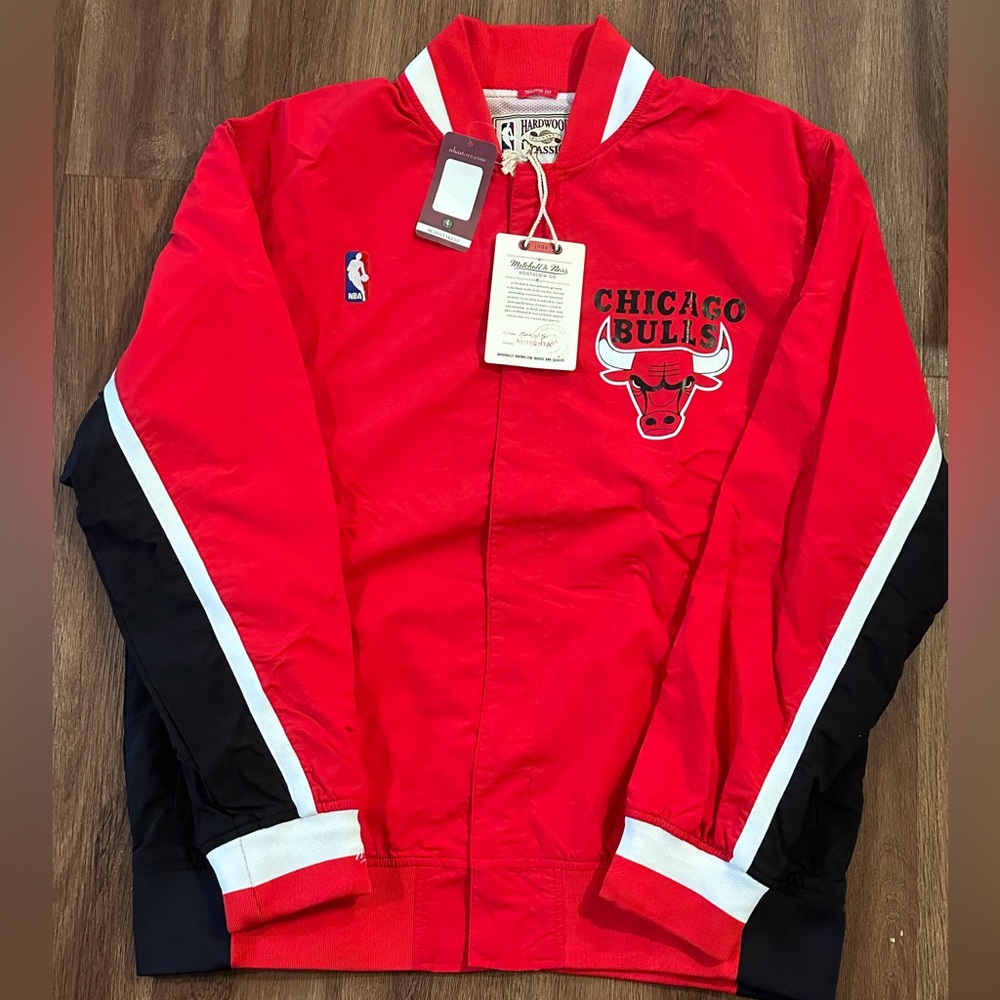 NBA Authentic Warm Up Jacket Chicago Bulls 1992-93